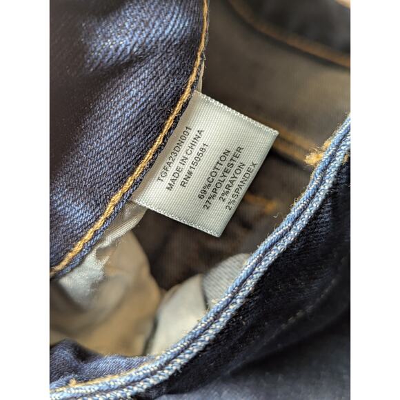 Threadgrit Jeans MENS SIZE 40x32 Slim Straight Dark Wash Hi Rise Stretch Cowboy - Picture 4 of 9